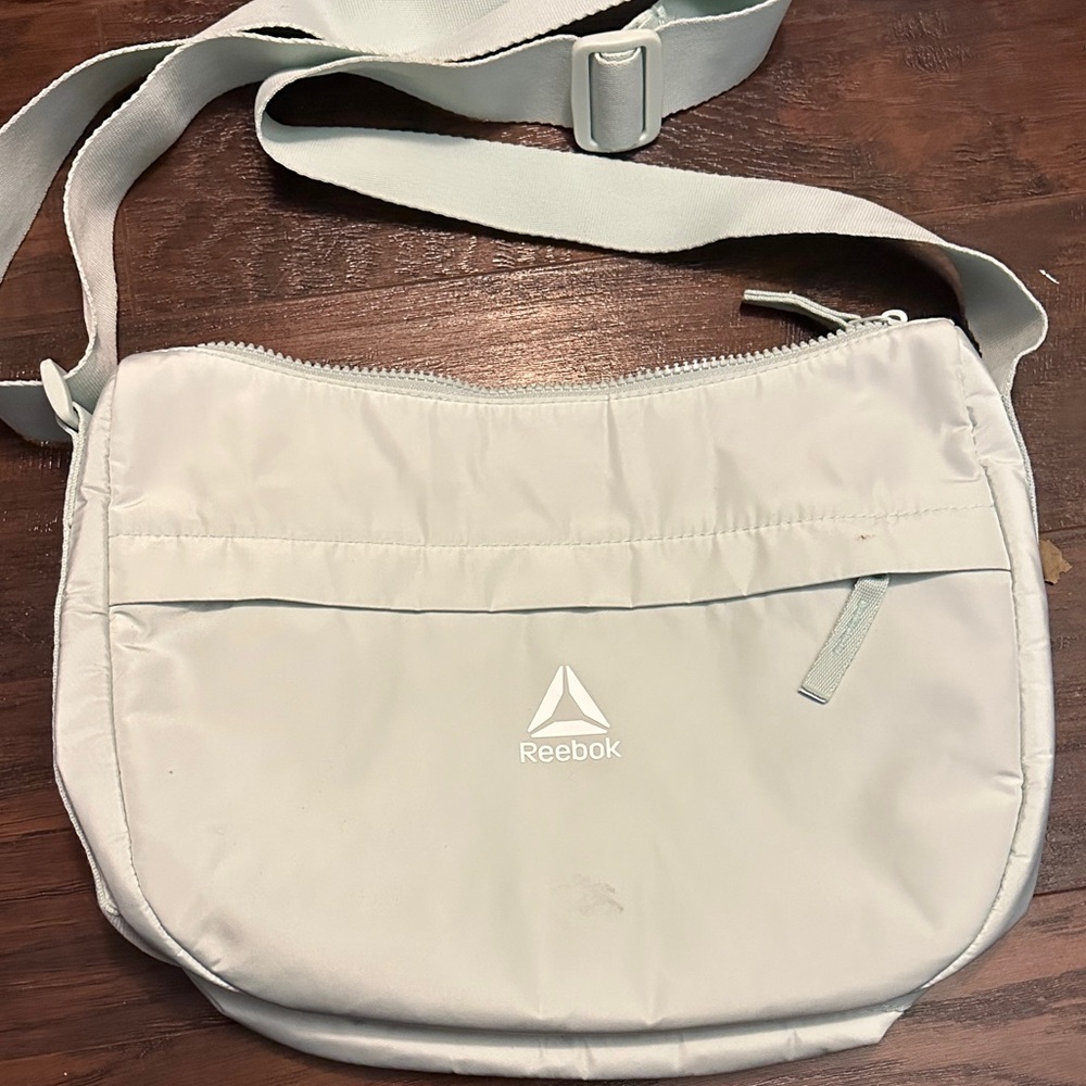 reebok womens sophie crossbody bag - dusty aqua